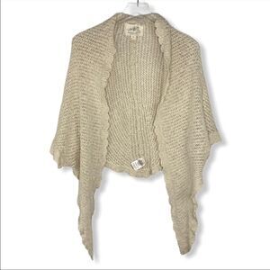 Angel of the North knit shrug